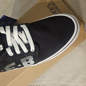 Men's Black and White Casual Shoes